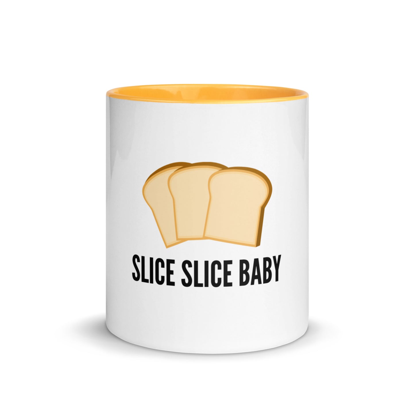 Slice Slice Baby  Mug with Color Inside