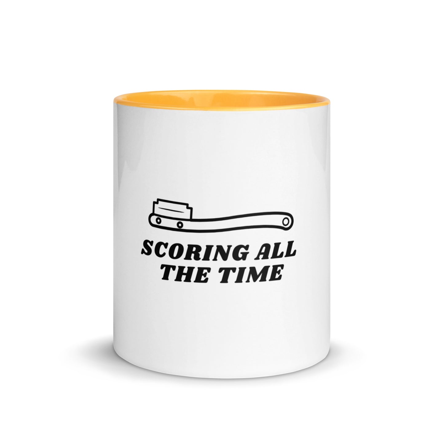 Scoring All The Time Mug with Color Inside