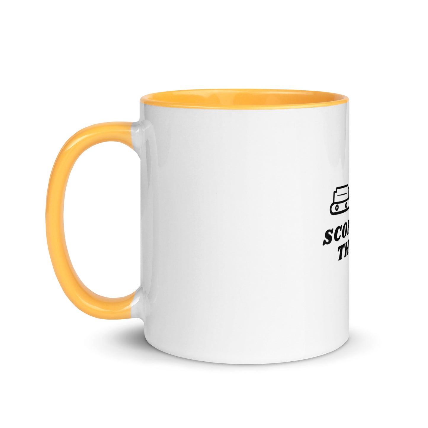 Scoring All The Time Mug with Color Inside