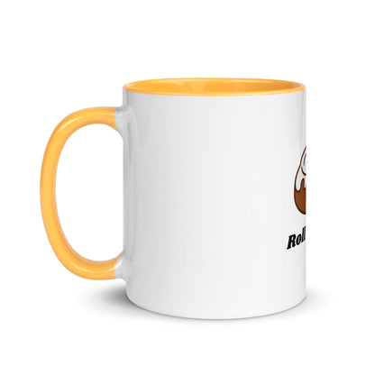 Roll with Me Mug with Color Inside