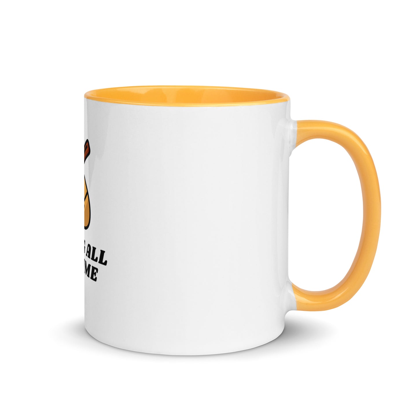 Scoring All The Time Mug with Color Inside