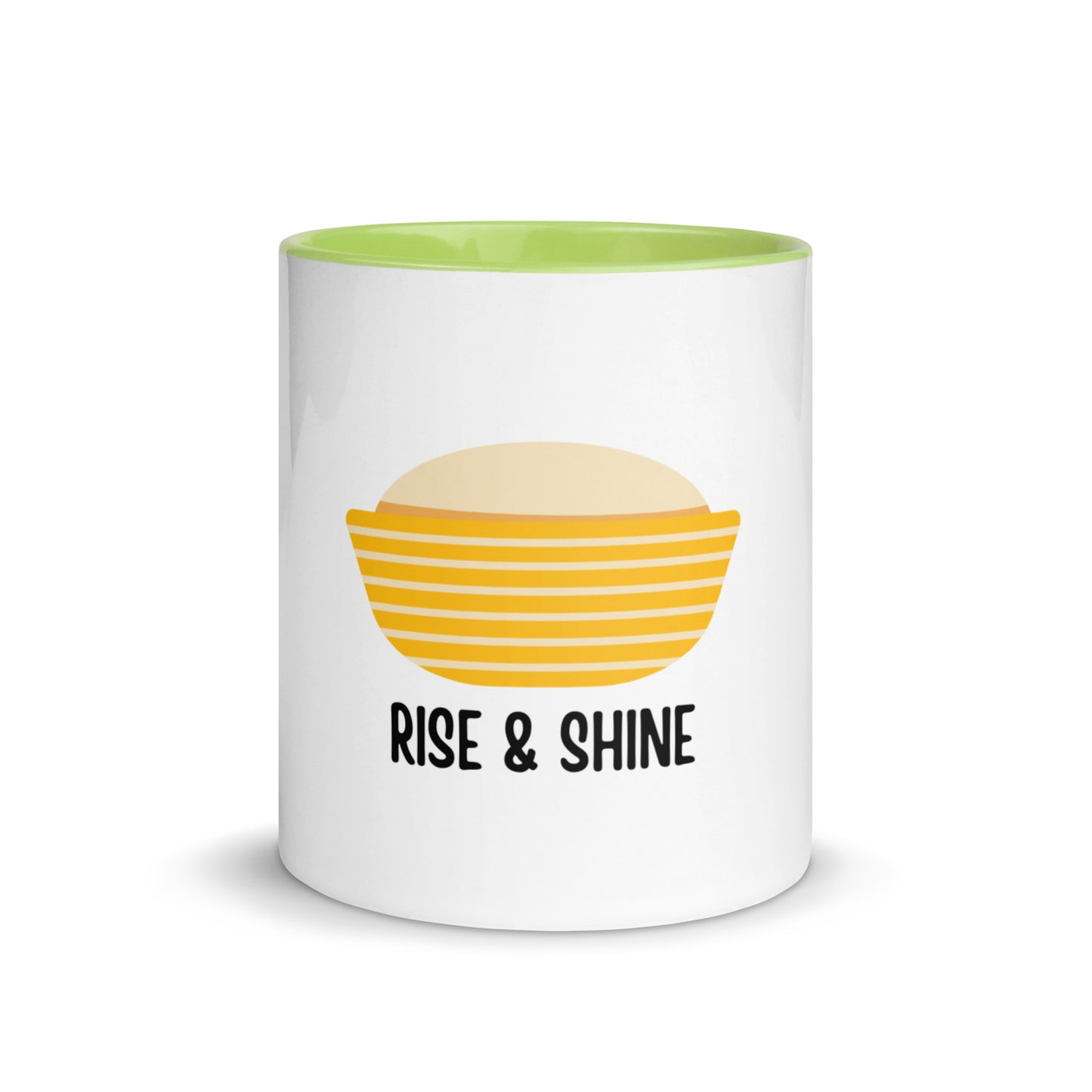 Rise & Shine Mug with Color Inside