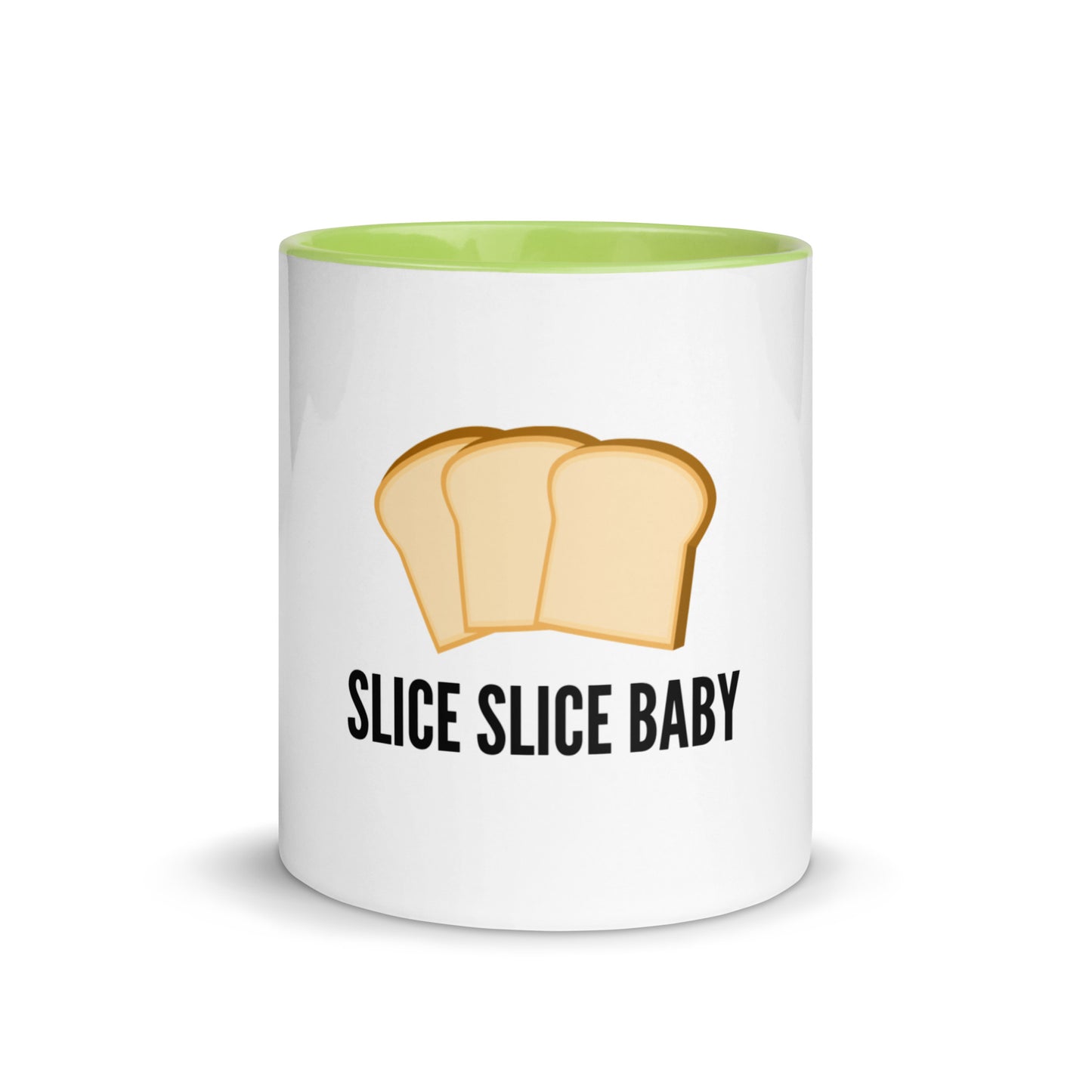 Slice Slice Baby  Mug with Color Inside