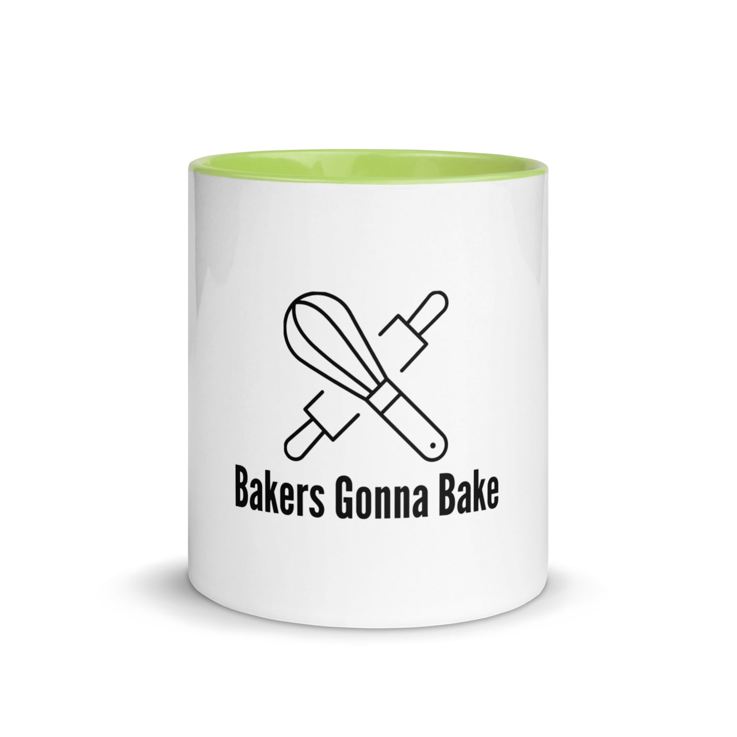 Bakers Gonna Bake Mug with Color Inside