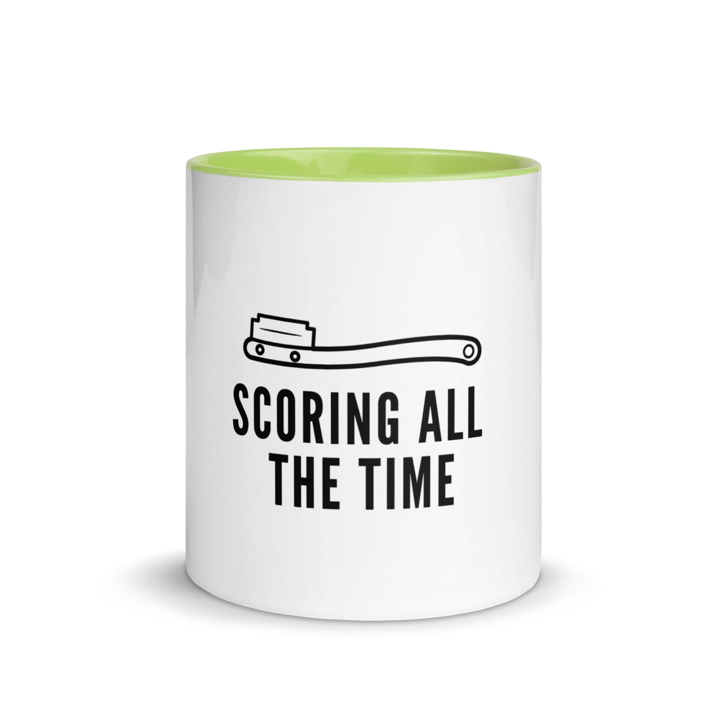 Scoring All The Time Mug with Color Inside