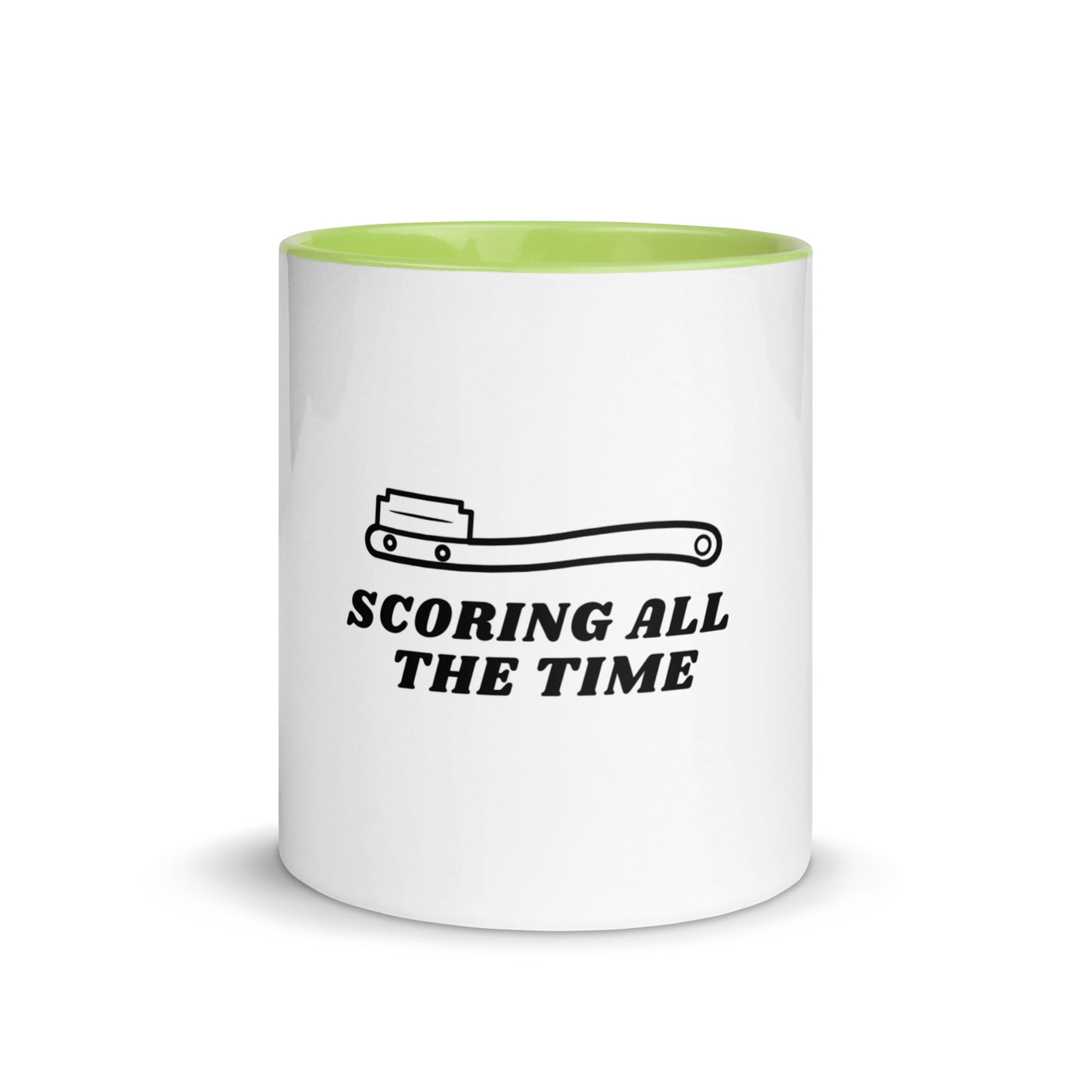 Scoring All The Time Mug with Color Inside