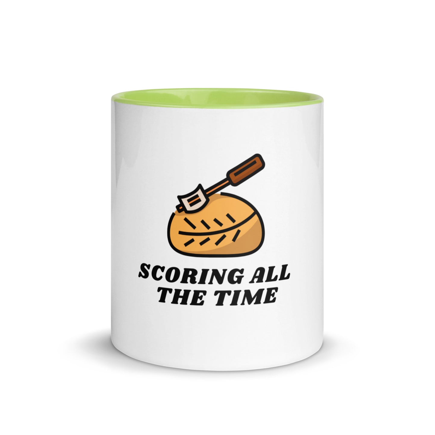 Scoring All The Time Mug with Color Inside