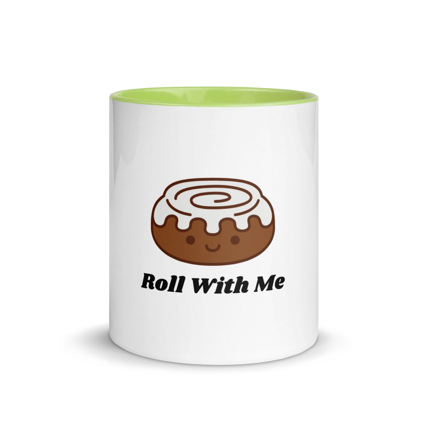 Roll with Me Mug with Color Inside