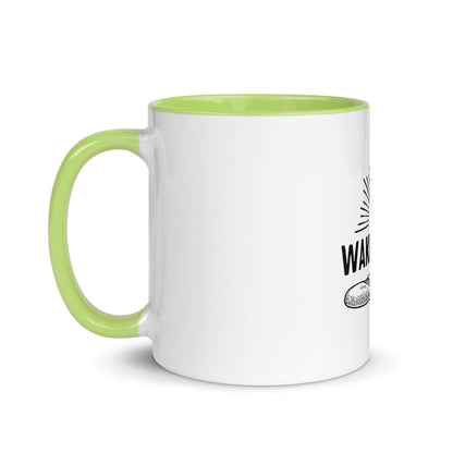 Wake & Bake Mug with Color Inside