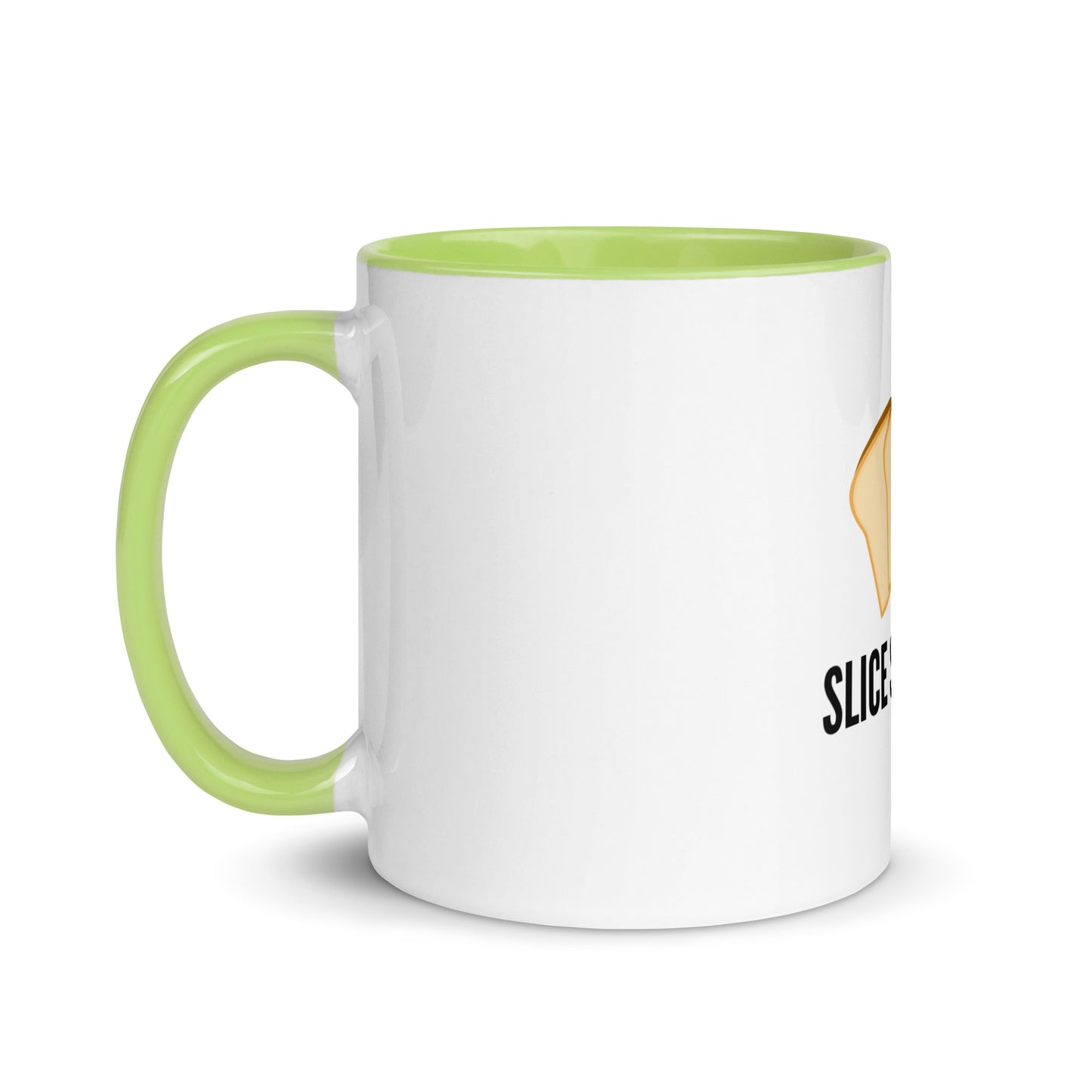 Slice Slice Baby  Mug with Color Inside