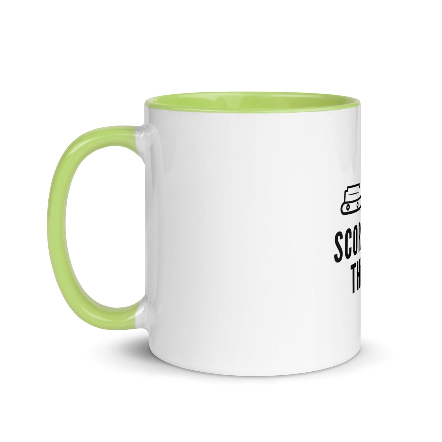 Scoring All The Time Mug with Color Inside