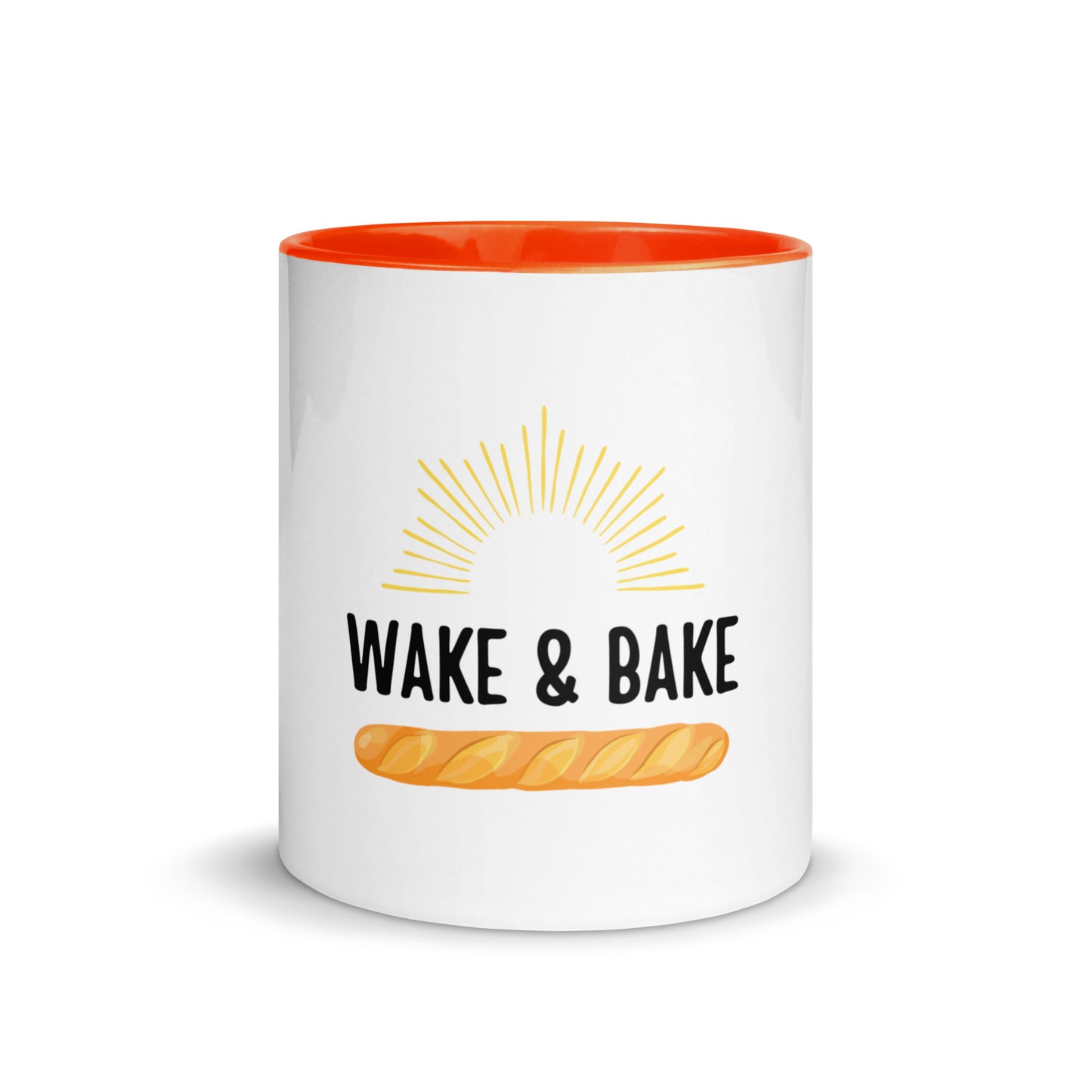 Wake & Bake Mug with Color Inside