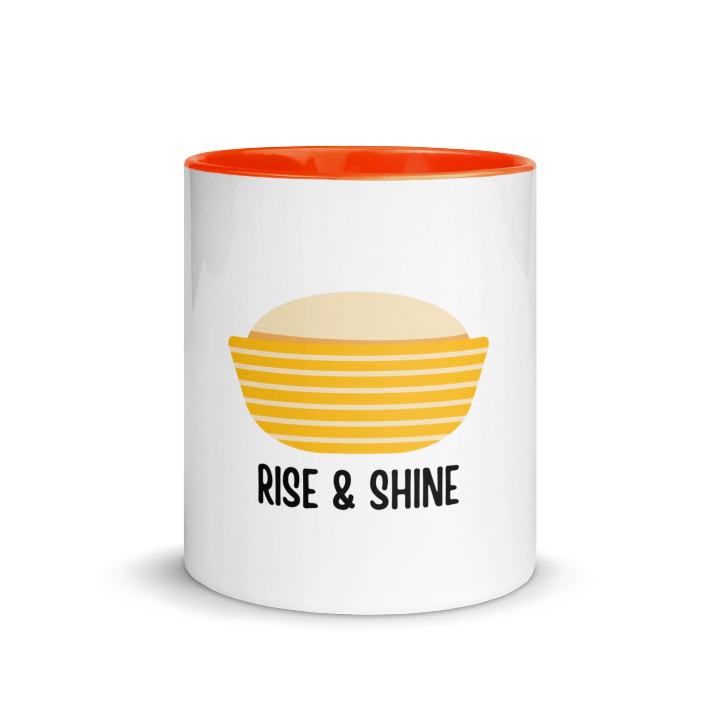 Rise & Shine Mug with Color Inside