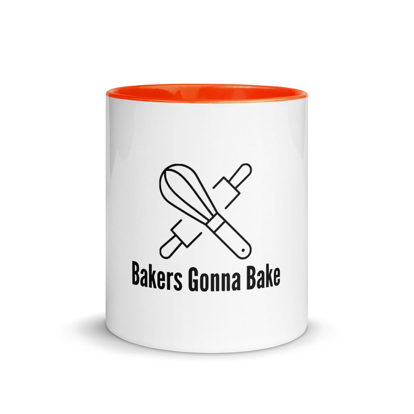 Bakers Gonna Bake Mug with Color Inside