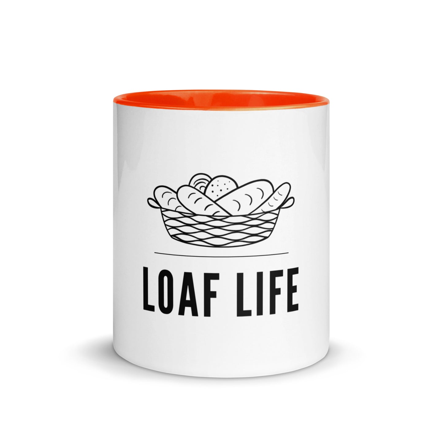 Loaf Life Mug with Color Inside