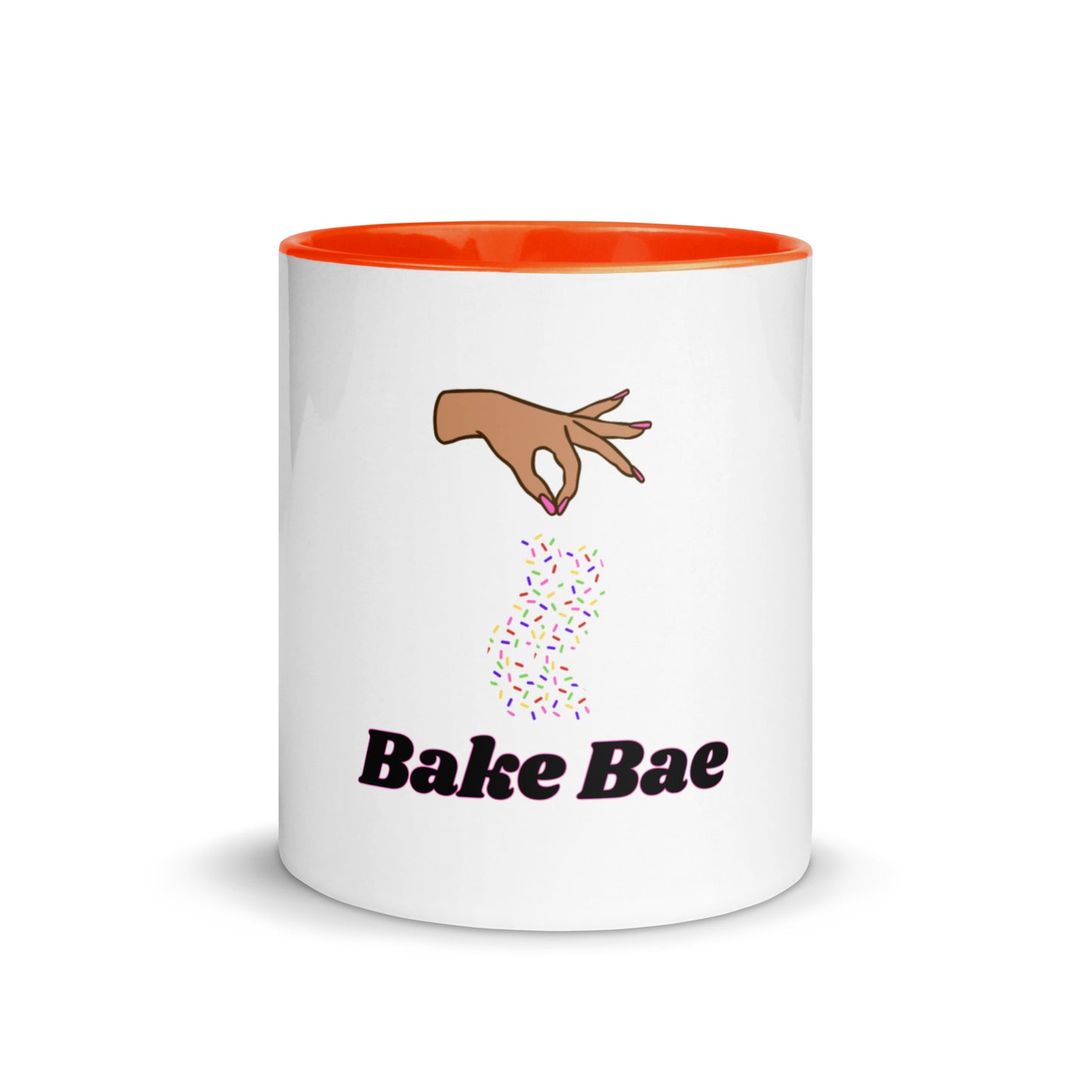 Bake Bae Mug with Color Inside