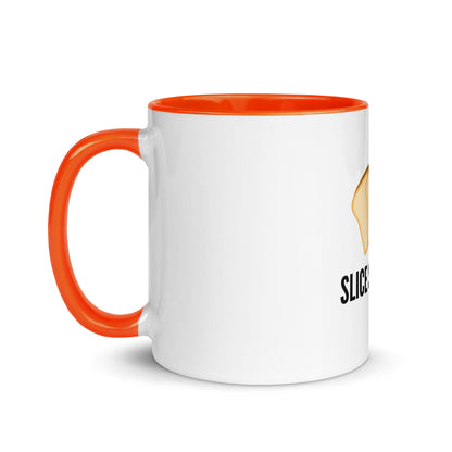 Slice Slice Baby  Mug with Color Inside