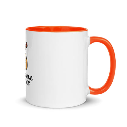 Scoring All The Time Mug with Color Inside