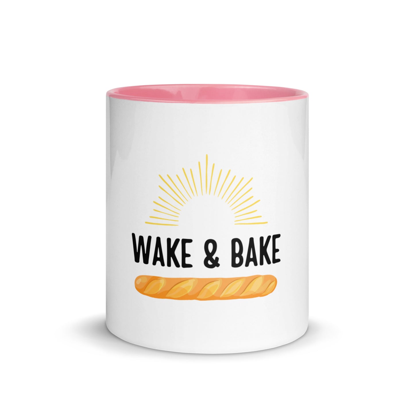 Wake & Bake Mug with Color Inside