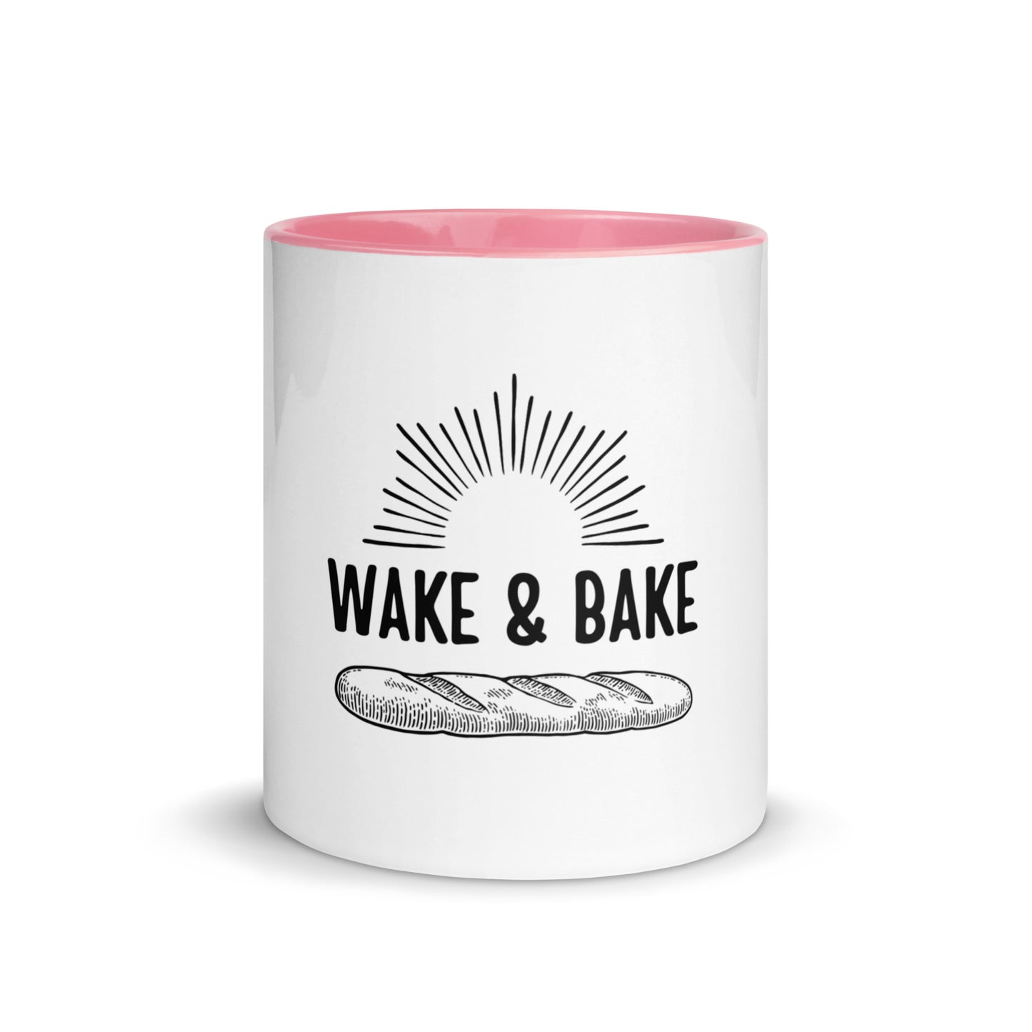 Wake & Bake Mug with Color Inside