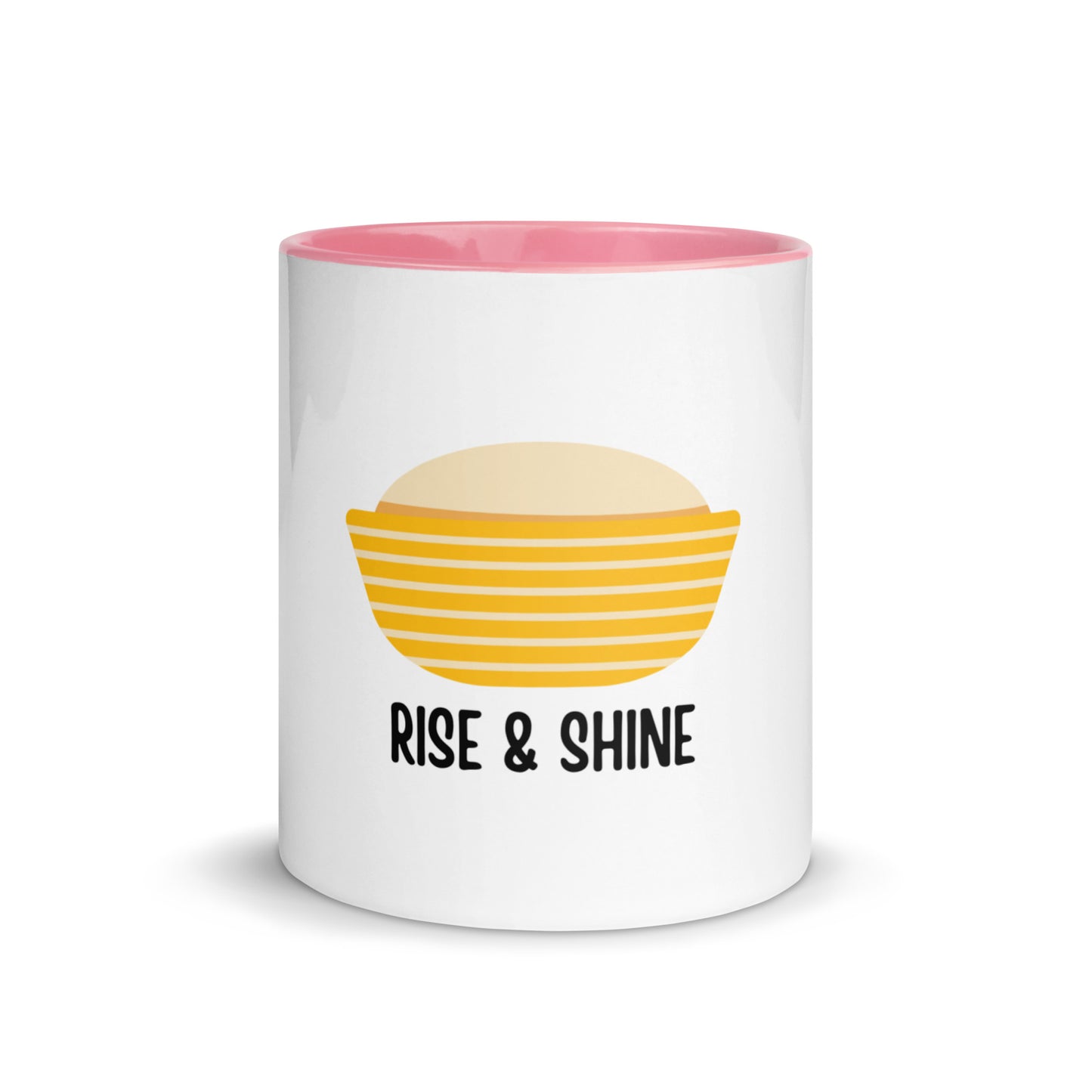 Rise & Shine Mug with Color Inside