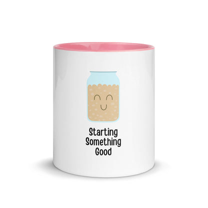 Starting Something Good Mug with Color Inside