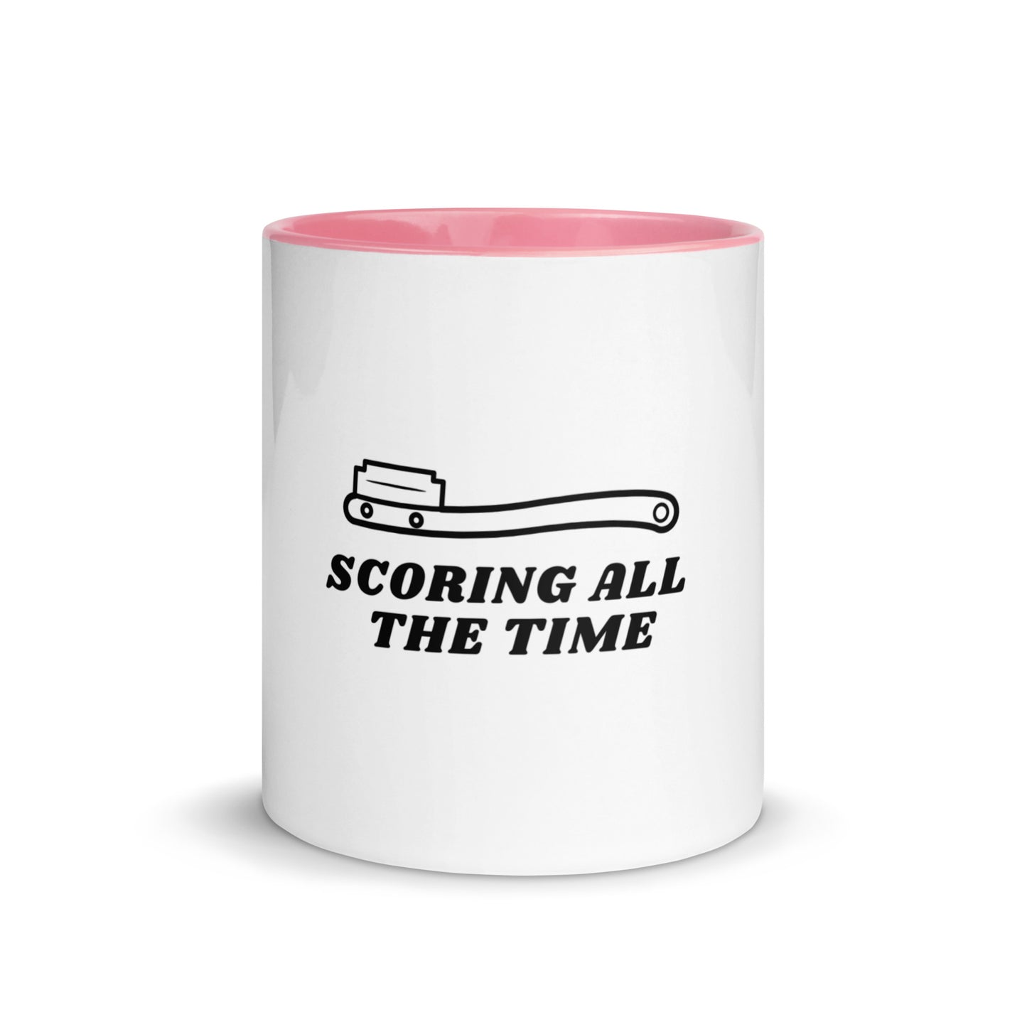 Scoring All The Time Mug with Color Inside