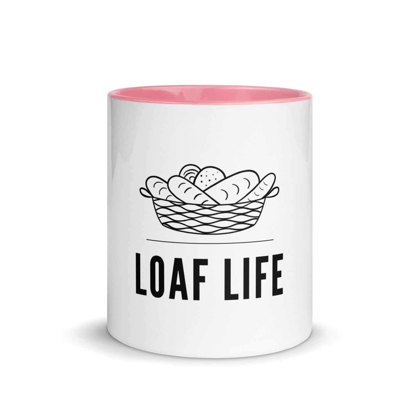 Loaf Life Mug with Color Inside