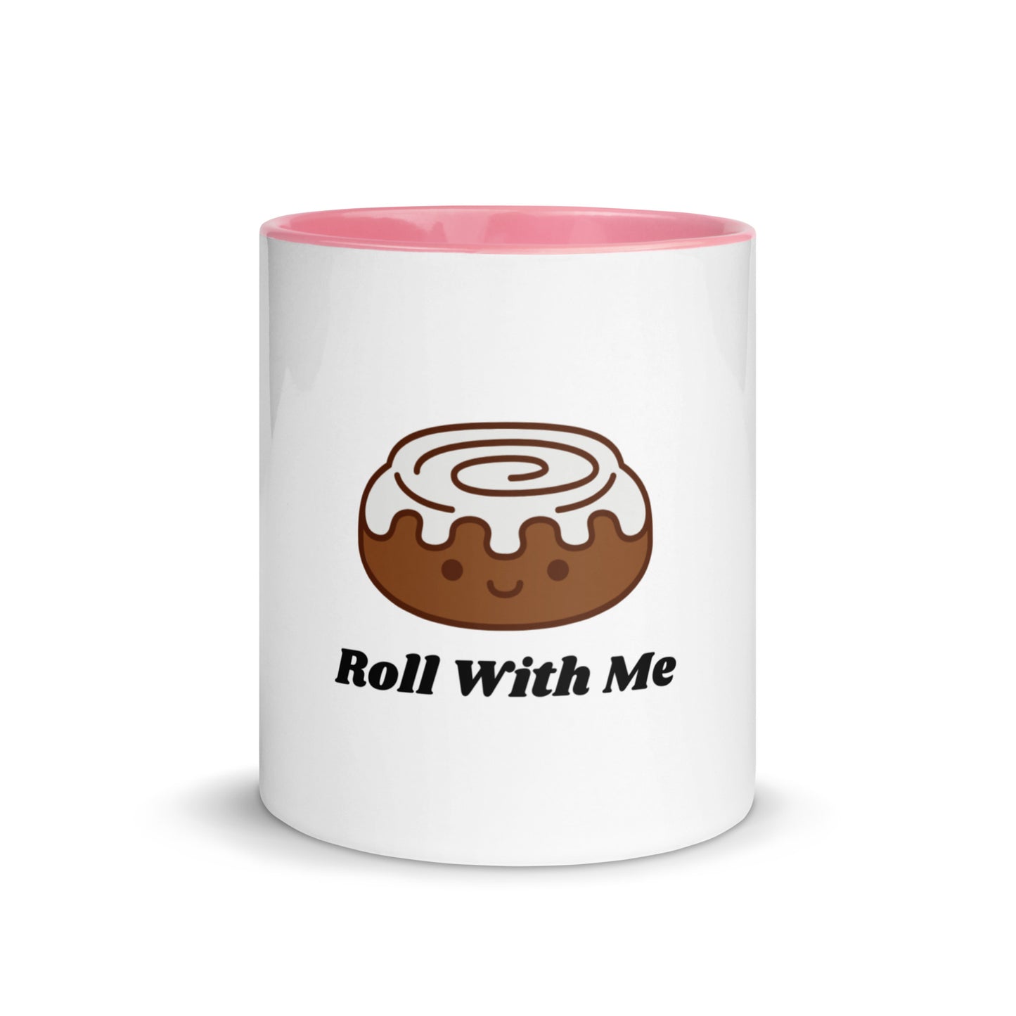 Roll with Me Mug with Color Inside