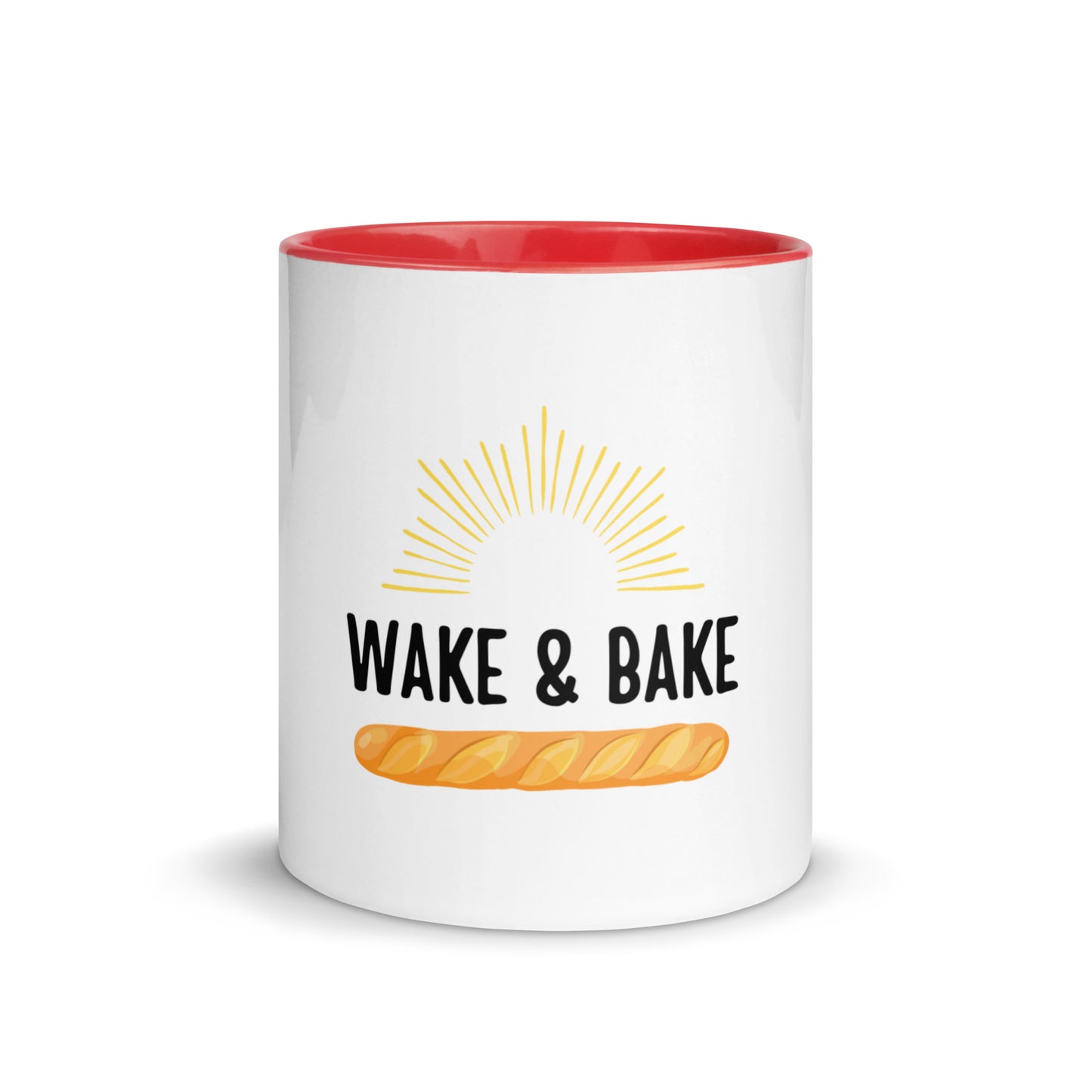 Wake & Bake Mug with Color Inside