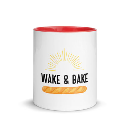 Wake & Bake Mug with Color Inside