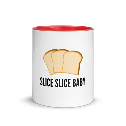 Slice Slice Baby  Mug with Color Inside