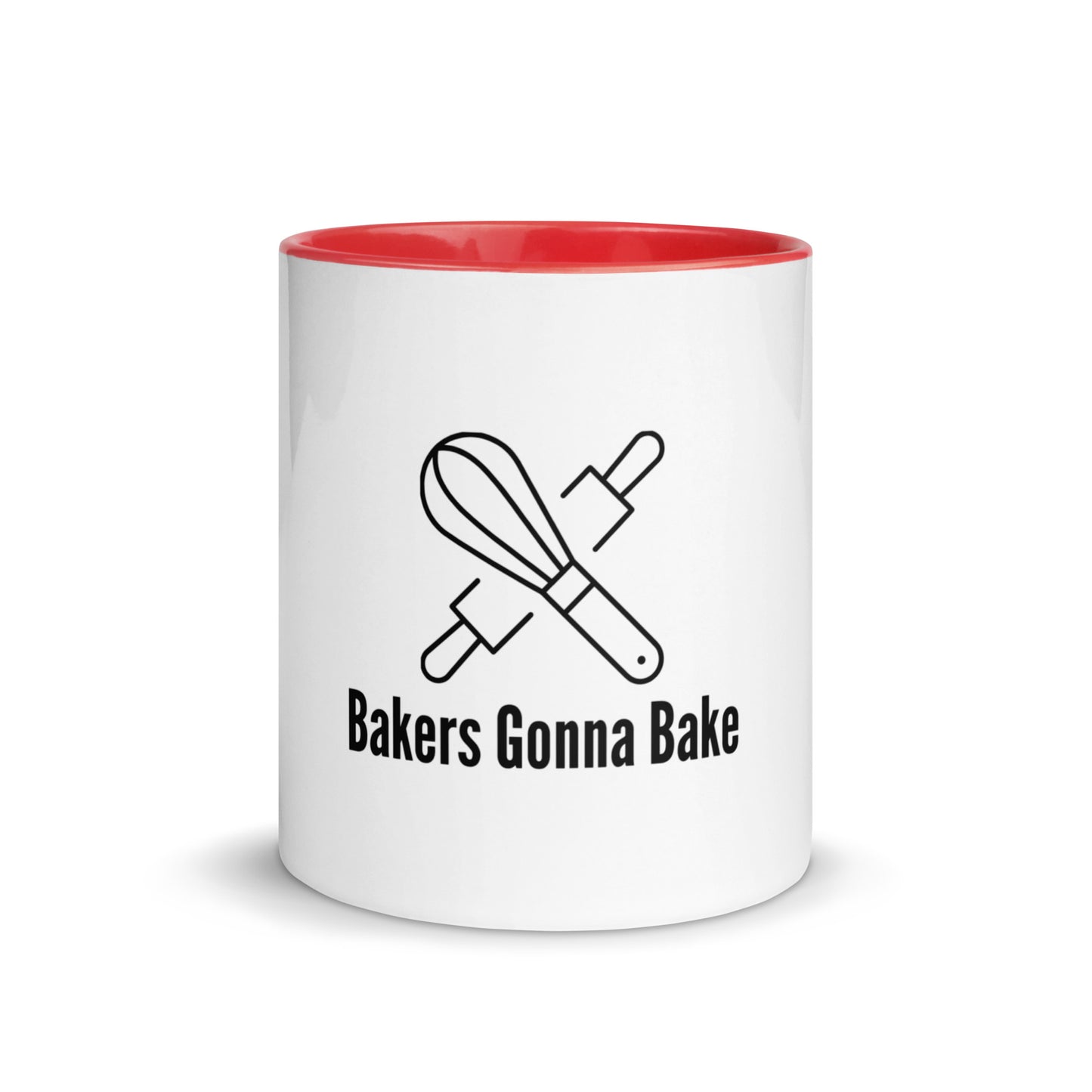 Bakers Gonna Bake Mug with Color Inside