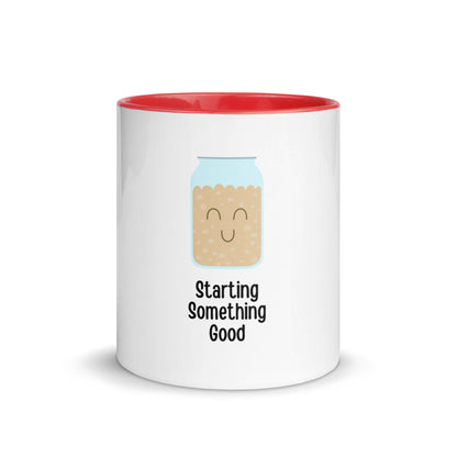 Starting Something Good Mug with Color Inside