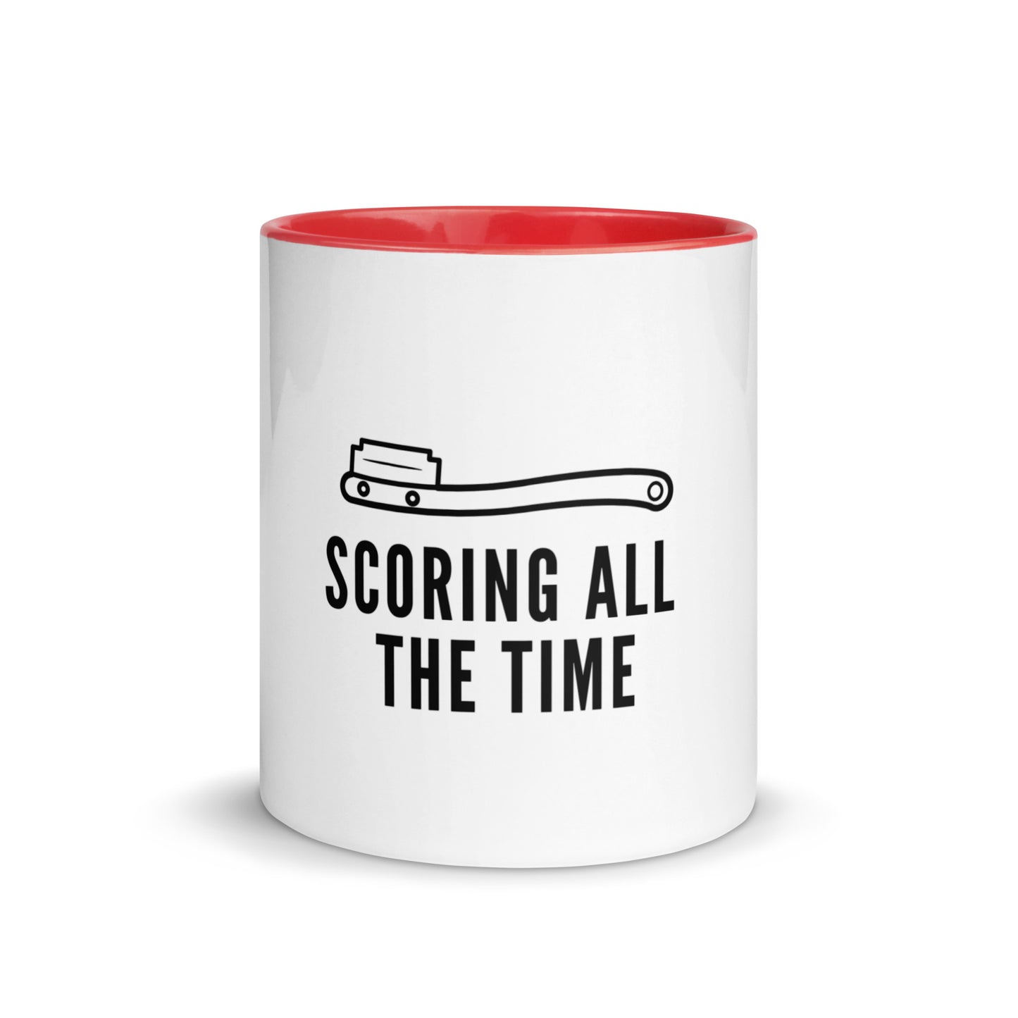 Scoring All The Time Mug with Color Inside