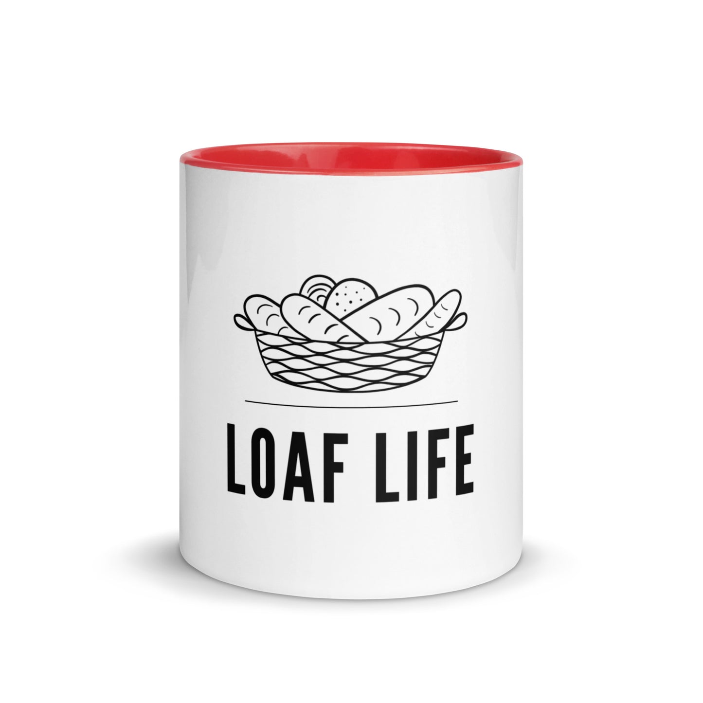 Loaf Life Mug with Color Inside