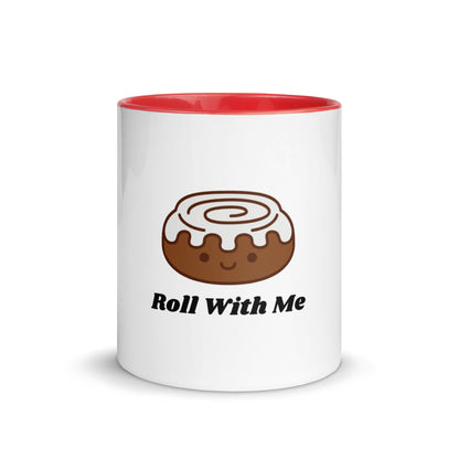 Roll with Me Mug with Color Inside