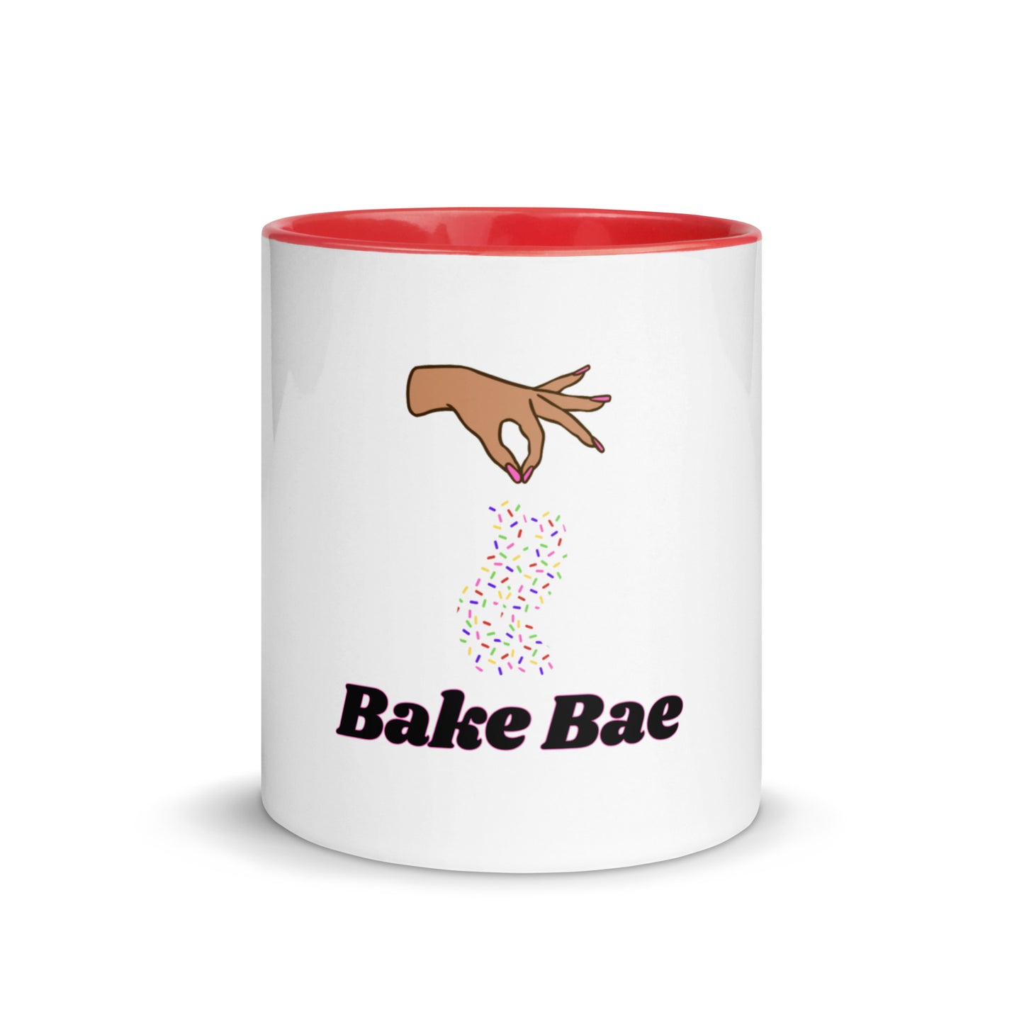 Bake Bae Mug with Color Inside