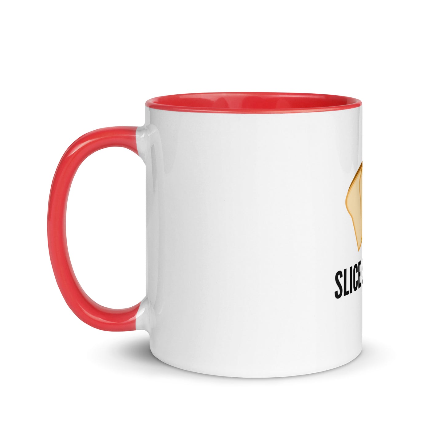 Slice Slice Baby  Mug with Color Inside