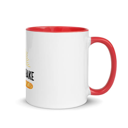 Wake & Bake Mug with Color Inside