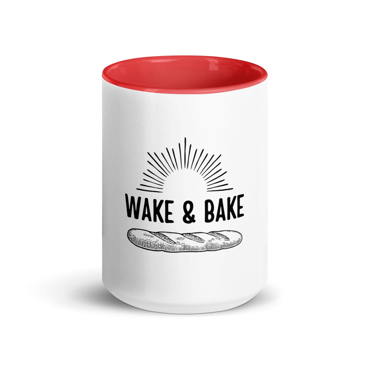 Wake & Bake Mug with Color Inside