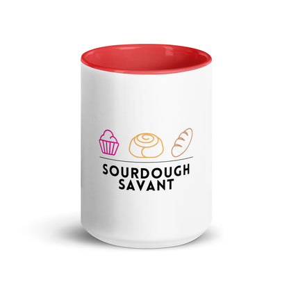 Sourdough Savant Mug with Color Inside