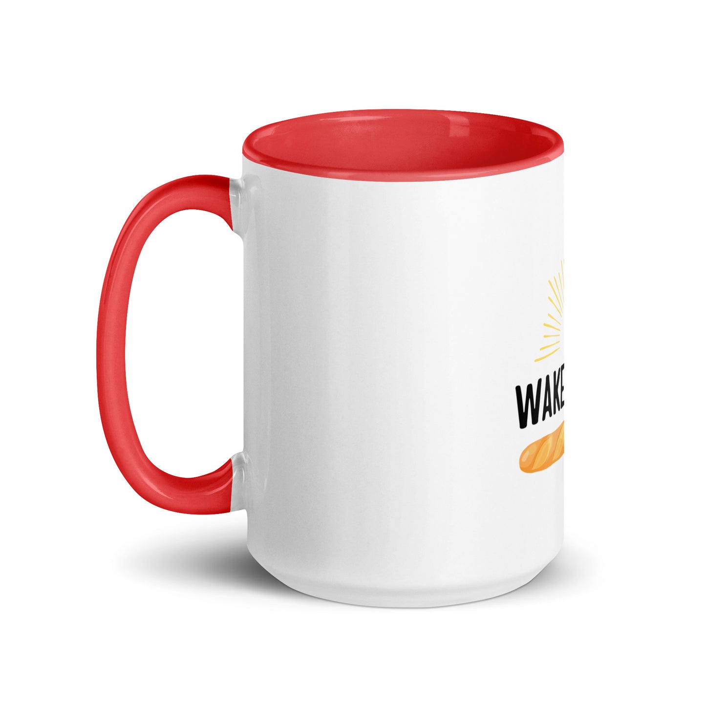 Wake & Bake Mug with Color Inside