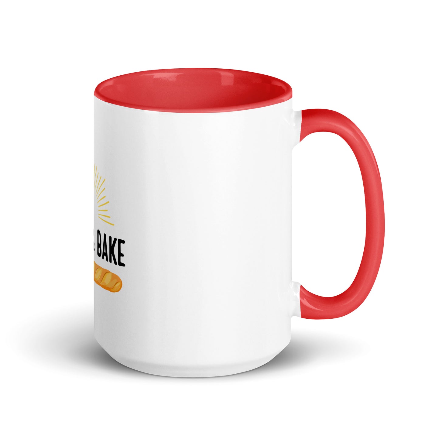 Wake & Bake Mug with Color Inside