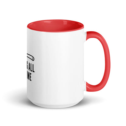 Scoring All The Time Mug with Color Inside