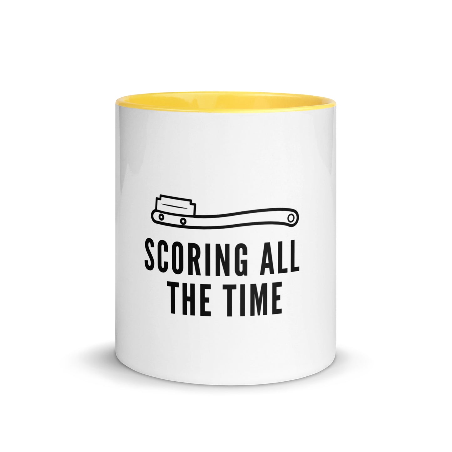 Scoring All The Time Mug with Color Inside