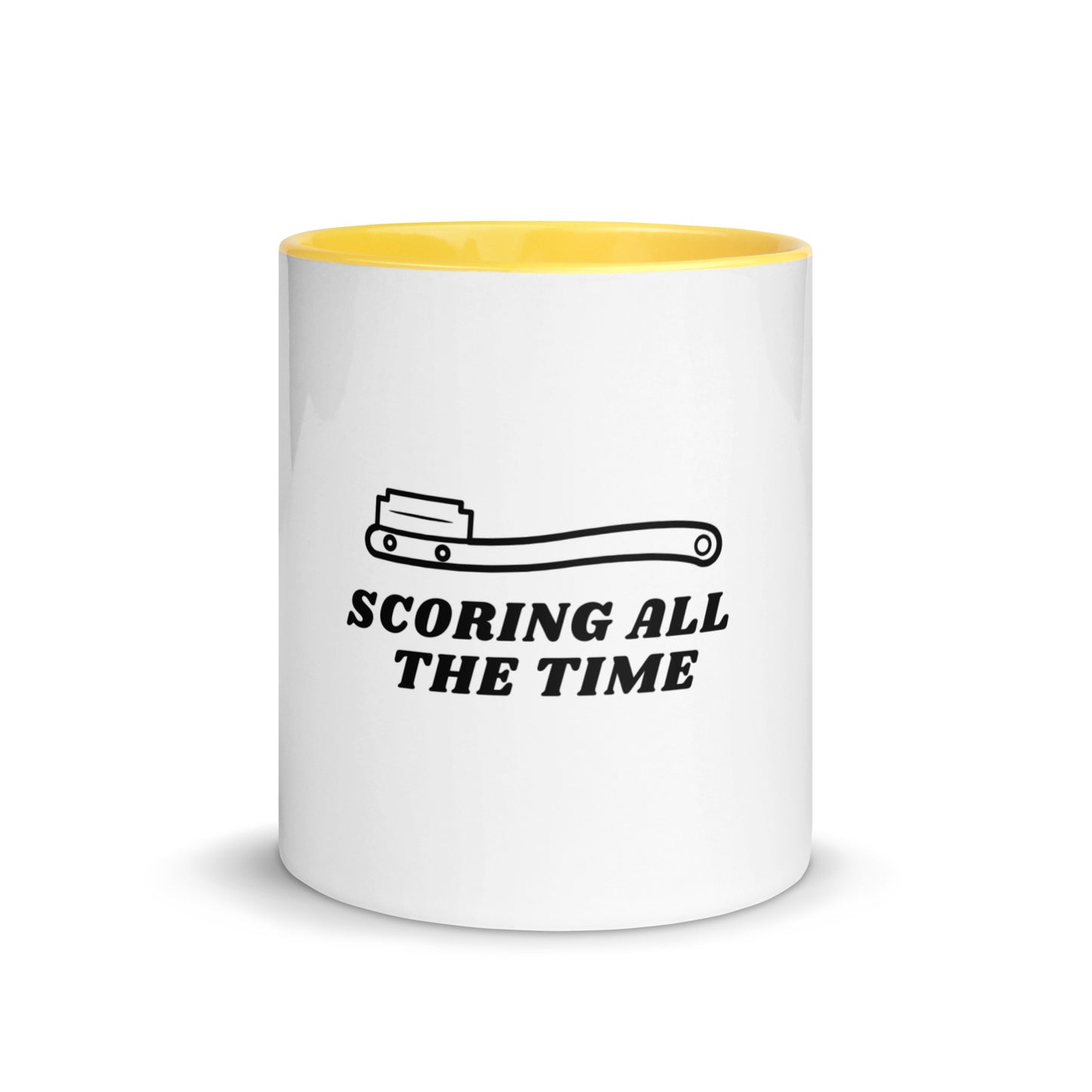 Scoring All The Time Mug with Color Inside