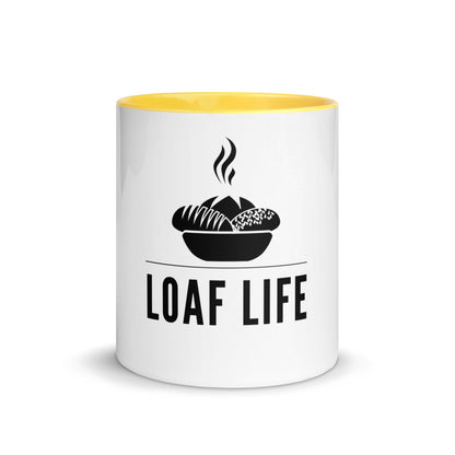 Loaf Life Mug with Color Inside