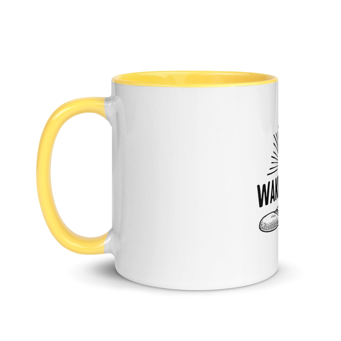 Wake & Bake Mug with Color Inside