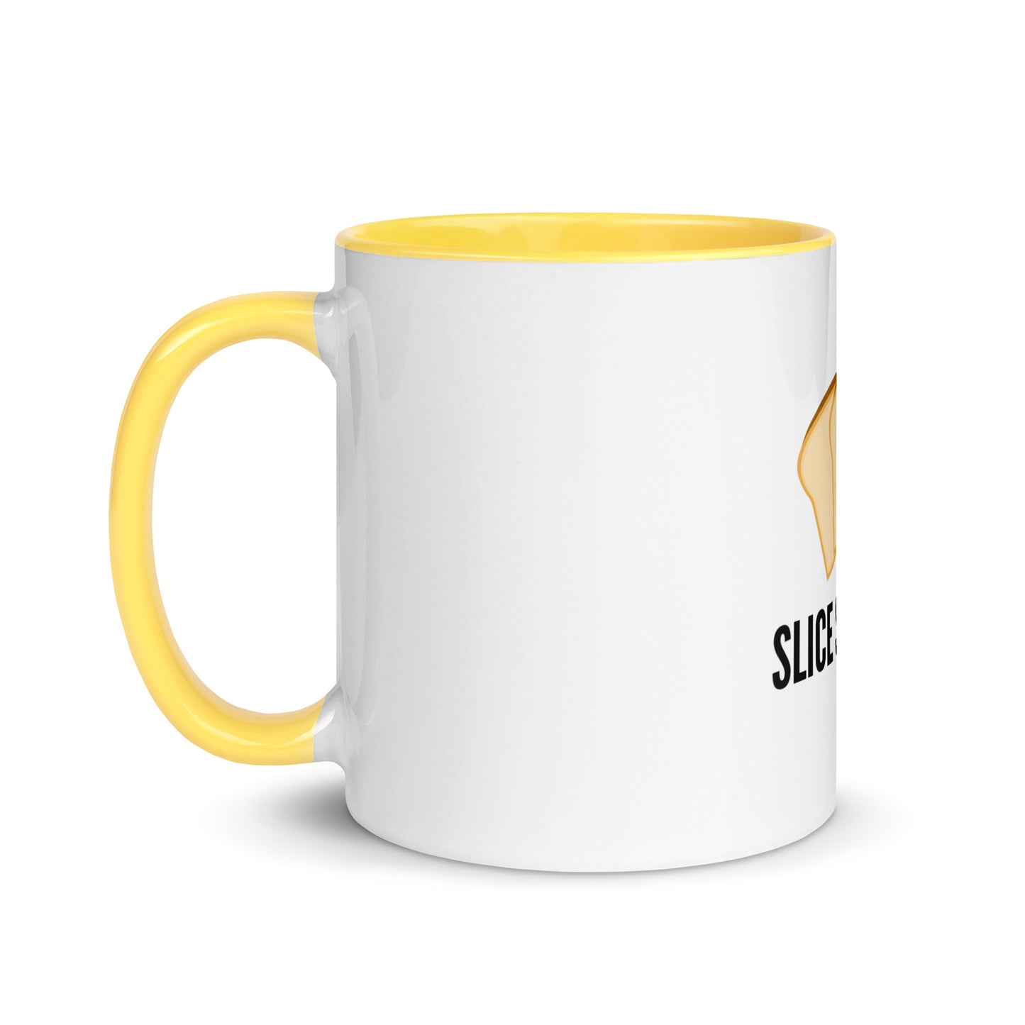 Slice Slice Baby  Mug with Color Inside